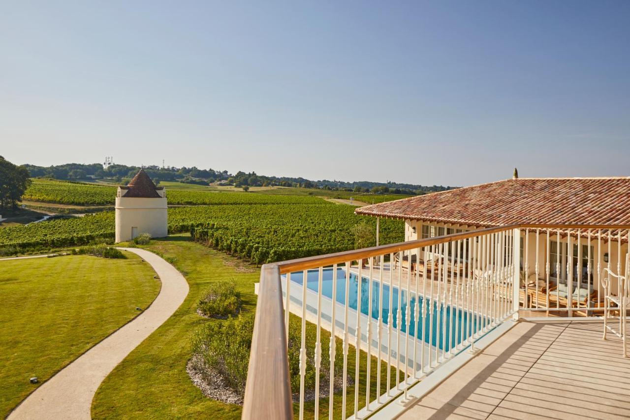 Chateau De Clotte & Suites Les Salles-de-Castillon 外观 照片