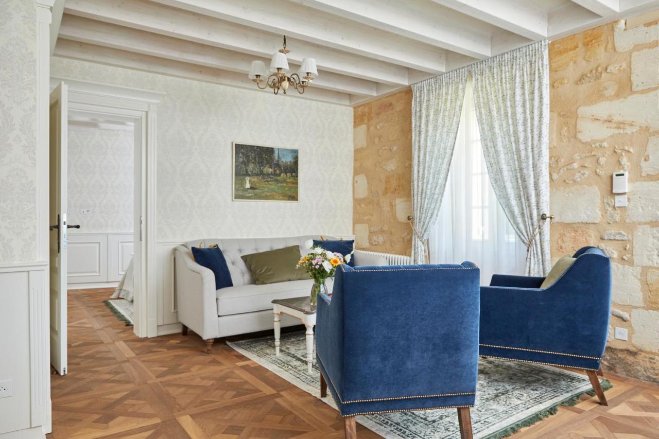 Chateau De Clotte & Suites Les Salles-de-Castillon 外观 照片