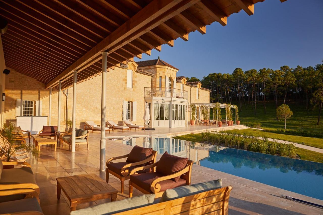 Chateau De Clotte & Suites Les Salles-de-Castillon 外观 照片