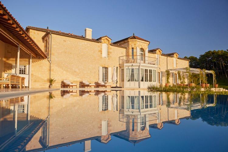 Chateau De Clotte & Suites Les Salles-de-Castillon 外观 照片